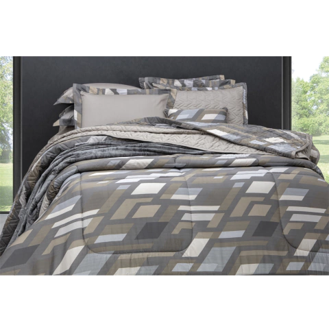 Edredom Satinée Azen 300 Fios - 100% Algodão