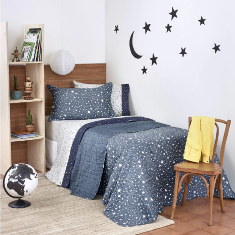 Jodo de Cama Total Mix Clean Mike - 180 Fios - 100% Algodão