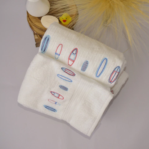 Toalha de Rosto Dália Kids Surf - 100% Algodão