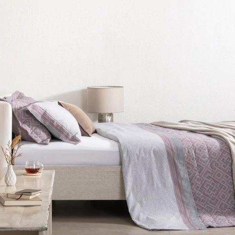 Jogo de Cama Percalle British 180 Fios - 100% Algodão