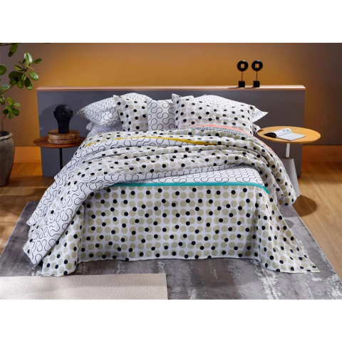 Jogo de Cama Home Design Flip 100% Algodão
