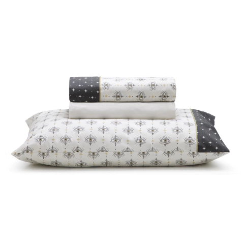 Jogo de Cama Artex Total Mix Clean Oráculo 180 Fios - 100% Algodão