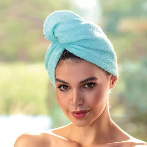 Touca pós Banho Atlântica - 100% Algodão