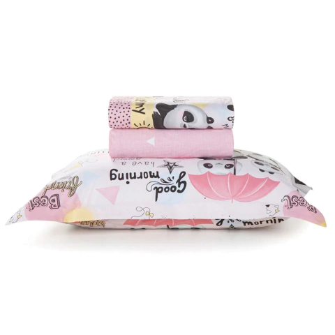 Jogo de Cama Lia 180 Fios - 100% Algodão