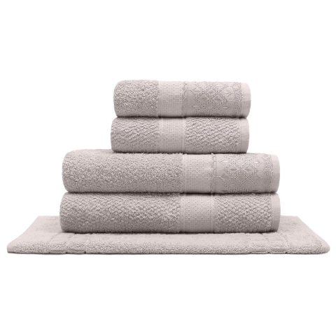 Jogo de Banho Buettner Melody Nice 5 Peças - 100% Algodão - Buettner