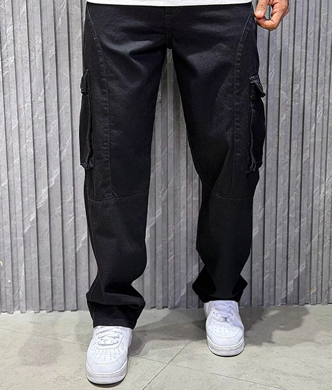 Calça Jeans Baggy Cargo Jay Jones