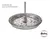 CAFETERA DE VIDRIO Y AC. INOX C/EMBOLO TIPO FRANCESA 600 ML BLANCA - Bonafide