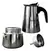 CAFETERA TIPO ITALIANA DE ACERO INOXIDABLE 12 TAZAS en internet