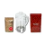 Combo cafetera de vidrio y AC con embolo blanca 600ml + 250gr express + lata rectangular - comprar online