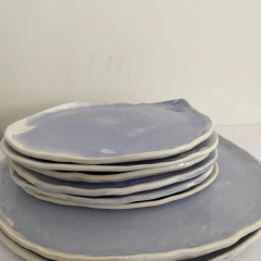 Plato playo irregular Santorini 26 cm - comprar online