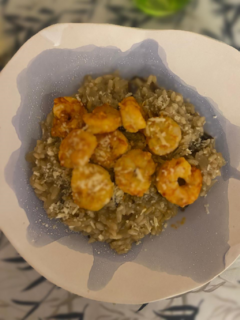 Plato hondo irregular Santorini - laperlitadeco