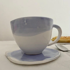 Juego vajilla Santorini irregular x 30 piezas