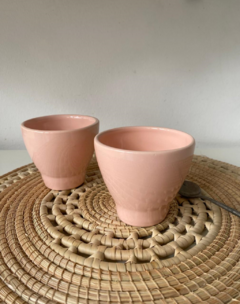 Vasito nesspresso rosa - comprar online