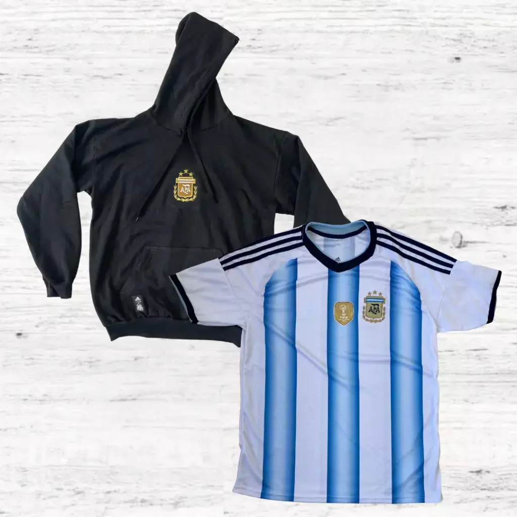 COMBO BUZO CANGURO + CAMISETA AFA