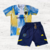 CONJUNTO BOCA CAMISETA Y SHORT CON BOLSILLO - tienda online