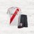 COMBO CAMISETA TITULAR RIVER PLATE 24/25 + SHORT CON BOLSILLO Y CIERRE