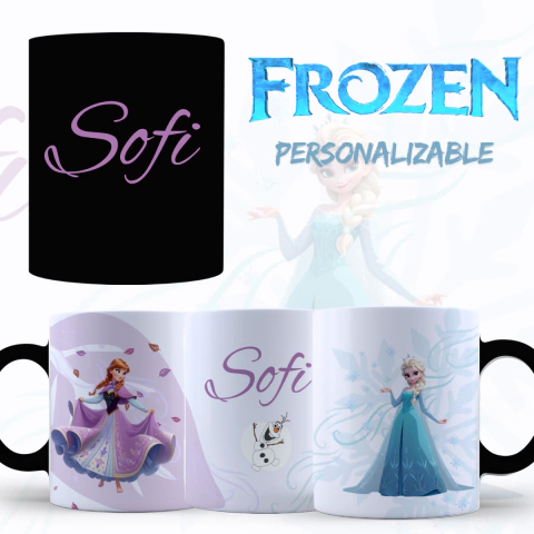 Taza Mágica 3D Frozzen - comprar online