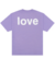 camiseta amor ss lavanda - comprar online