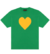 camiseta amor ss verde