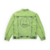 jaqueta oversized pintada de verde-limão - comprar online