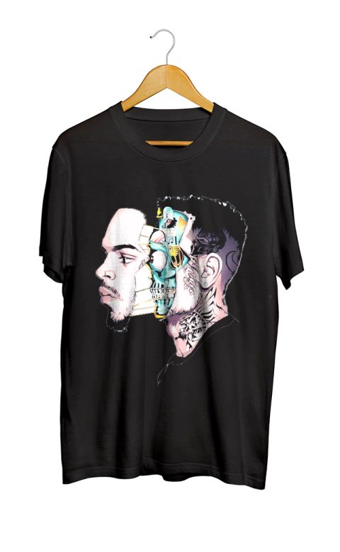 Camiseta Chris Brown o Príncipe do Rap Americano