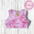 CONJUNTO DEPORTIVO - TOP Y CALZA ROSA Y BLANCO - LUNARA - comprar online