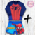 Conjunto UV50+ Spiderman - Remera + Malla