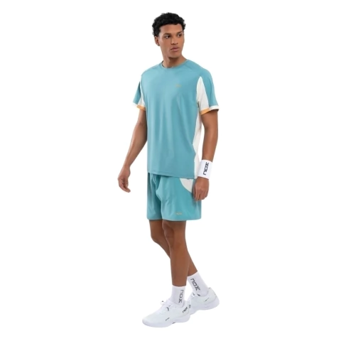 Conjunto Nox Pro Series Remera + Short Turquesa