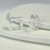 ARGOLA QUADRADA DE ACRÍLICO TRANSPARENTE - comprar online