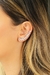 BRINCO EAR CUFF DE ZIRCÔNIA na internet