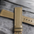 Pulseira de relógio em couro verde oliva - MF Straps