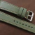 Pulseira de relógio em couro verde pistache - MF Straps