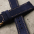 Pulseira de relógio em camurça navy - loja online
