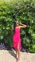 Vestido Malu Rosa na internet