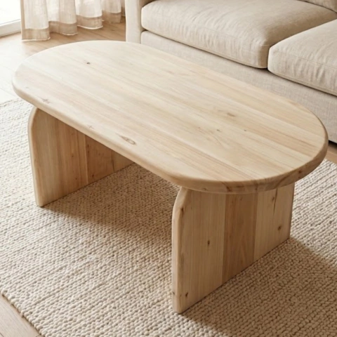 Mesa ratona Capri en álamo macizo