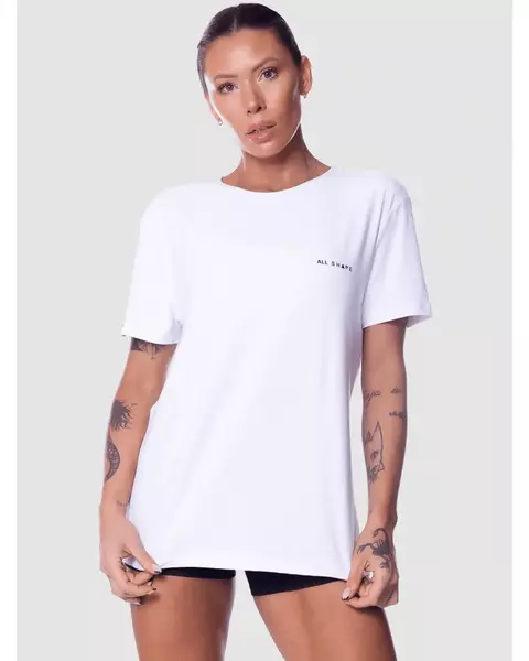 Camiseta Active Dry Fit | BRANCO | All Shape
