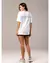 Camiseta de Malha Penteada 100% Algodão | BRANCO | All Shape - GabyFIT