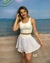Conjunto Top + Saia Aurora | BRANCO | Ed' Rios Beach