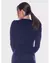 Blusa Manga Longa Canelada | PRETO | All Shape - comprar online