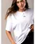 Camiseta de Malha Penteada 100% Algodão | BRANCO | All Shape - loja online