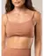 Top com Tiras Costas | MARROM | All Shape