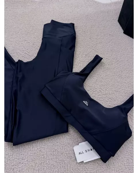 Legging Athletic com Bolsos Laterais | PRETO | All Shape