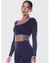 Cropped Manga Longa U.V | PRETO | All Shape