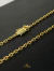 Corrente Cadeado 4mm - Destaque18k