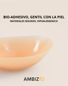 CORPIÑO DE SILICONA ADHESIVO+PEZONARAS DE REGALO - tienda online