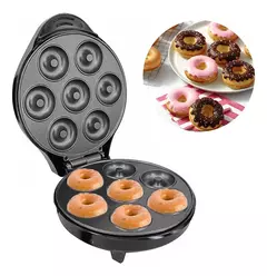 Maquina Mini Donas Eléctrica Cocina Teflón Antiadherente