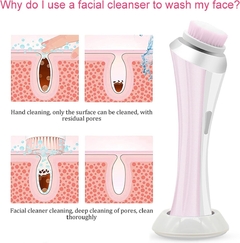 Cepillo Masajeador Facial con Base Cargadora - comprar online