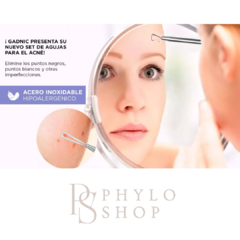 Imagen de Kit Facial 2 x 1 - Limpiador Facial Electrico + Extractor De Puntos Negros