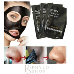Imagen de Extractor de Puntos Negros + Mascara Limpiadora Facial Antiacne Puntos Negros x 10 Unidades