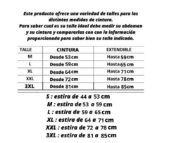 Faja Reductora Musculosa Corset Y Cierre Térmica - tienda online